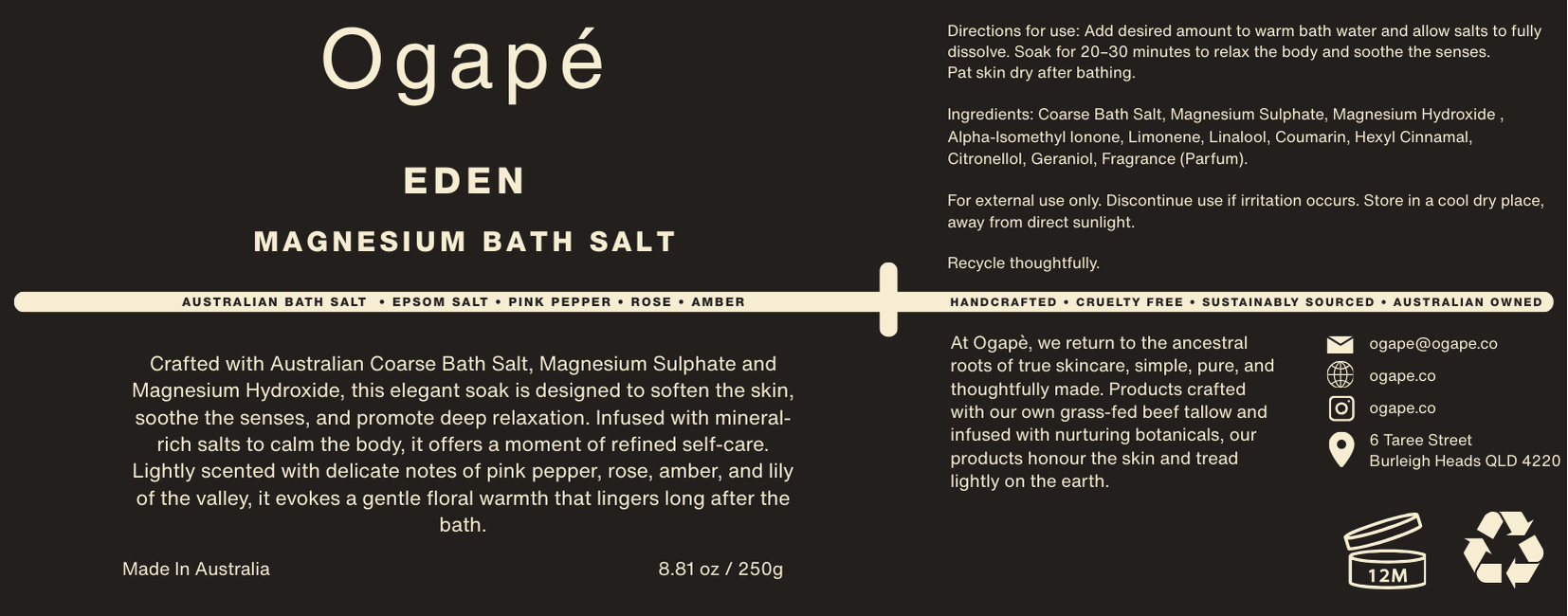 Bath Salts - Eden
