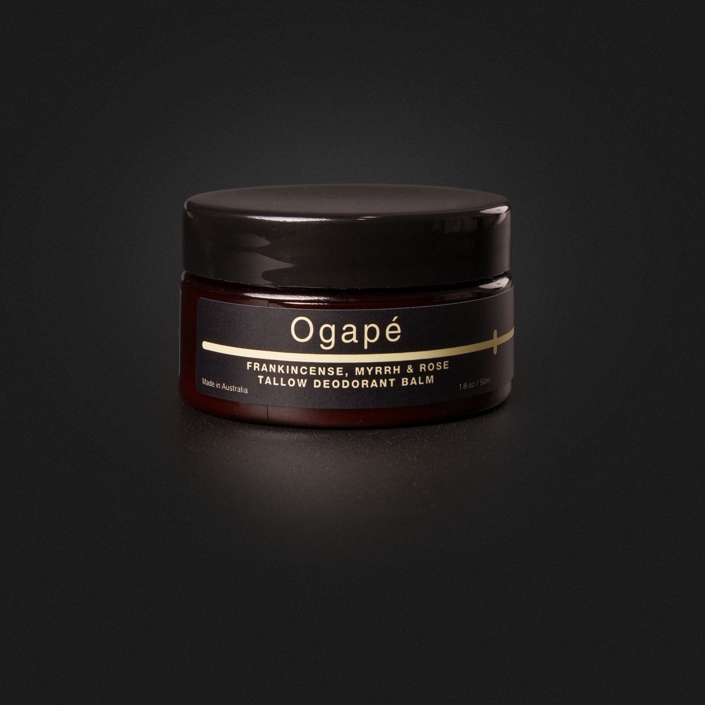 Frankincense, Myrrh & Rose Tallow Deodorant Balm