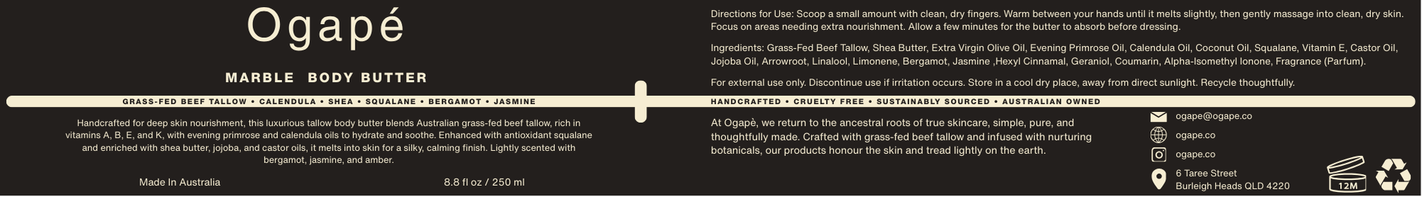 Body Butter - Marble