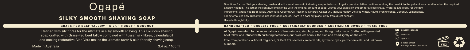 Silky Smooth Shaving Soap