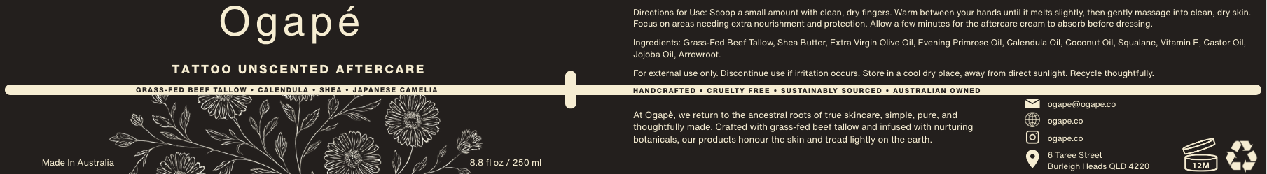 Tattoo Aftercare