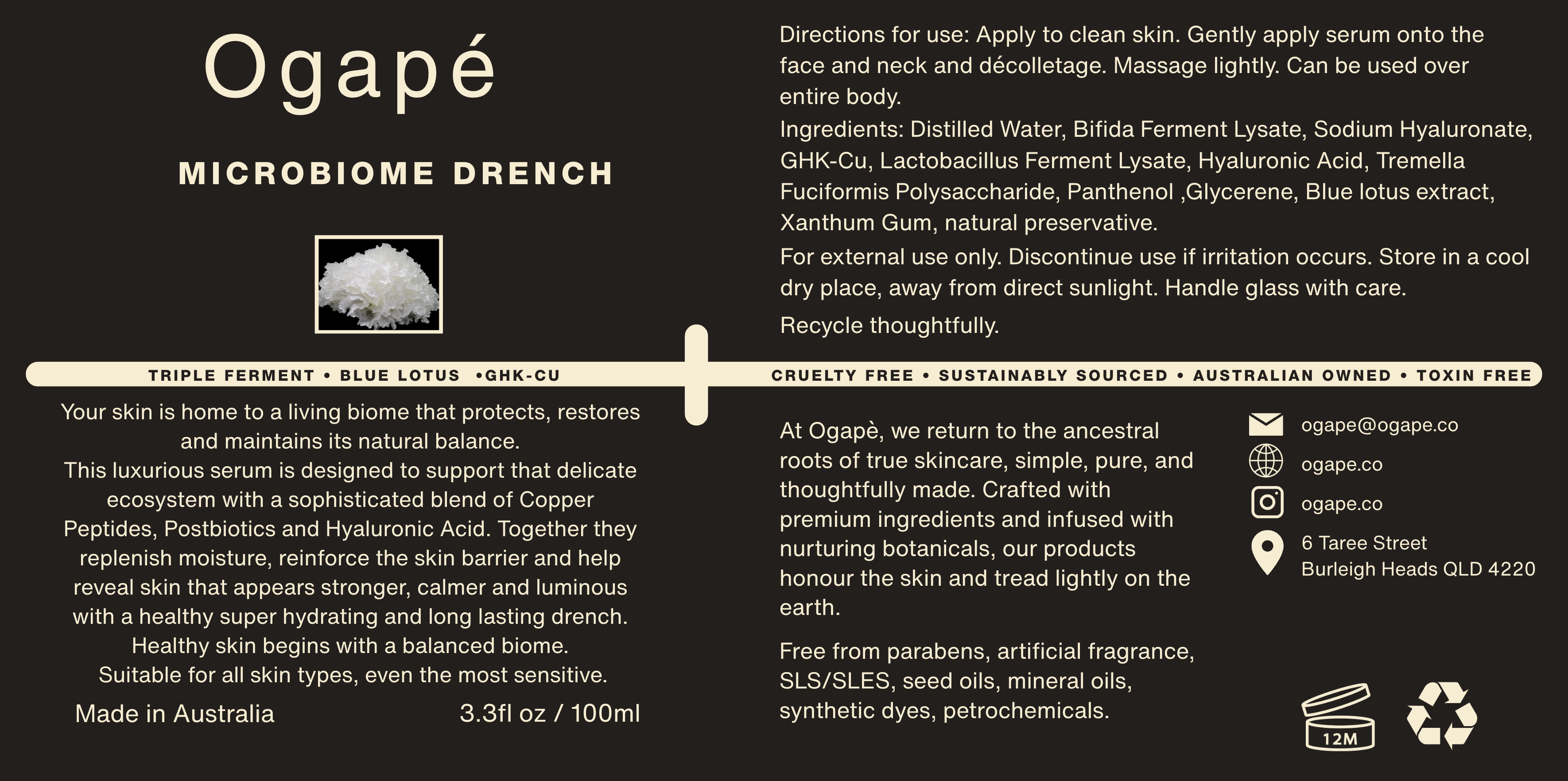 Microbiome Drench