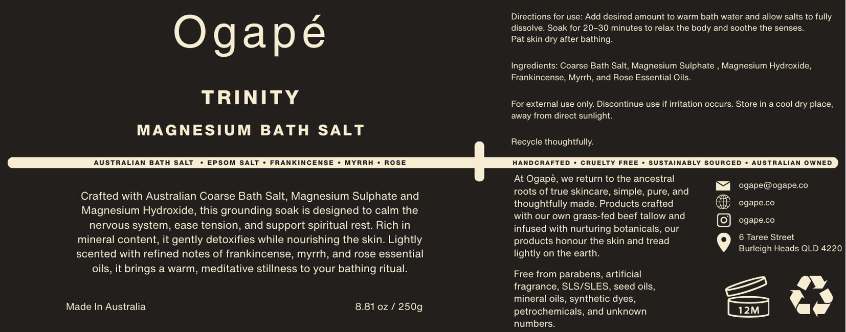 Bath Salts - Trinity