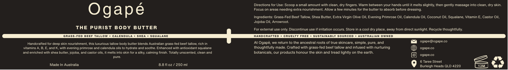 Body Butter - The Purist