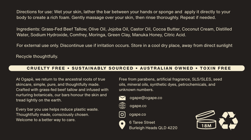 The Healer Cleansing Bar