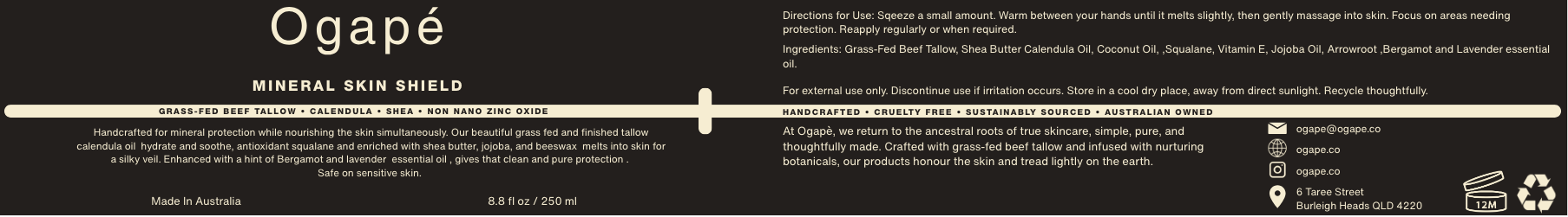 Mineral skin Shield