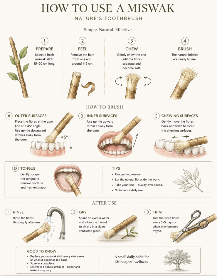 Miswak Tootbrush